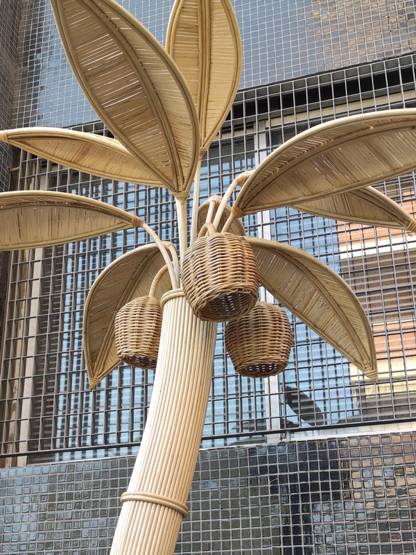 lampara palmera ratan e27 alt195-200 o118-124 (120eu) 3u